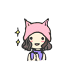 かぶりものがーるず。（個別スタンプ：38）