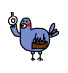 weird little bird（個別スタンプ：4）