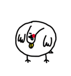 weird little bird（個別スタンプ：10）