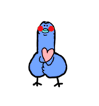 weird little bird（個別スタンプ：16）
