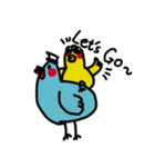 weird little bird（個別スタンプ：21）