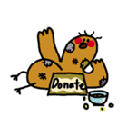 weird little bird（個別スタンプ：25）
