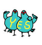 weird little bird（個別スタンプ：30）