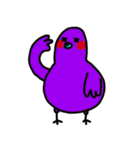 weird little bird（個別スタンプ：31）