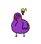 weird little bird（個別スタンプ：33）