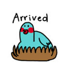 weird little bird（個別スタンプ：34）