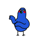 weird little bird（個別スタンプ：36）