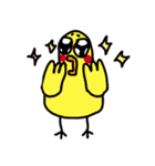 weird little bird（個別スタンプ：37）