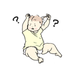 muchi muchi baby sticker（個別スタンプ：4）