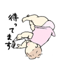 muchi muchi baby sticker（個別スタンプ：12）
