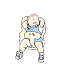 muchi muchi baby sticker（個別スタンプ：33）