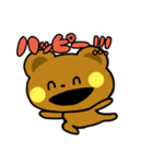 にこにこくまちゃん（個別スタンプ：6）
