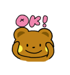 にこにこくまちゃん（個別スタンプ：31）