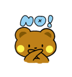 にこにこくまちゃん（個別スタンプ：32）