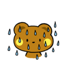 にこにこくまちゃん（個別スタンプ：35）