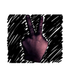 Evil hand（個別スタンプ：5）