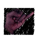 Evil hand（個別スタンプ：7）