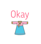 Hanbok2017 ENG（個別スタンプ：2）