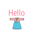Hanbok2017 ENG（個別スタンプ：6）