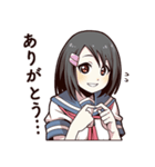優柔不断な女子高生（個別スタンプ：12）