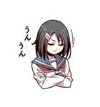 優柔不断な女子高生（個別スタンプ：25）