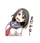 優柔不断な女子高生（個別スタンプ：34）