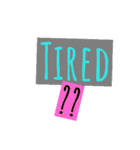 I'm lazy to type（個別スタンプ：25）