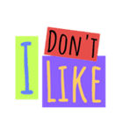 I'm lazy to type（個別スタンプ：26）