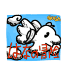 鼻の男の冒険（個別スタンプ：1）