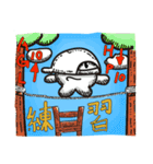 鼻の男の冒険（個別スタンプ：4）