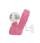 girl(Korean)（個別スタンプ：1）