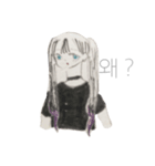 girl(Korean)（個別スタンプ：6）