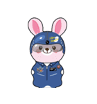ブルーインパルスアニマルパイロット（個別スタンプ：3）
