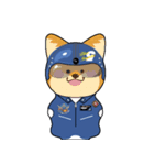ブルーインパルスアニマルパイロット（個別スタンプ：5）