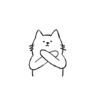 寡黙なねこ（個別スタンプ：10）