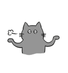 寡黙なねこ（個別スタンプ：12）