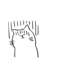 寡黙なねこ（個別スタンプ：18）