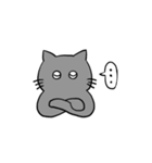 寡黙なねこ（個別スタンプ：21）