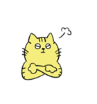 寡黙なねこ（個別スタンプ：22）