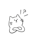 寡黙なねこ（個別スタンプ：23）