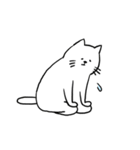 寡黙なねこ（個別スタンプ：25）