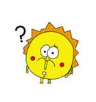 A puffed little sun（個別スタンプ：6）