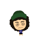 Mr. Curly Hair 2（個別スタンプ：3）
