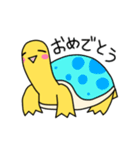 カメのクリリ（個別スタンプ：21）