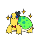 カメのクリリ（個別スタンプ：34）