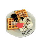 my little sweet food（個別スタンプ：1）
