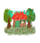めなんちょコロちゃんスタンプ（個別スタンプ：9）