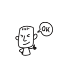 The Funny Man（個別スタンプ：6）
