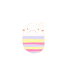Little cute egg and friends（個別スタンプ：5）