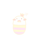 Little cute egg and friends（個別スタンプ：17）